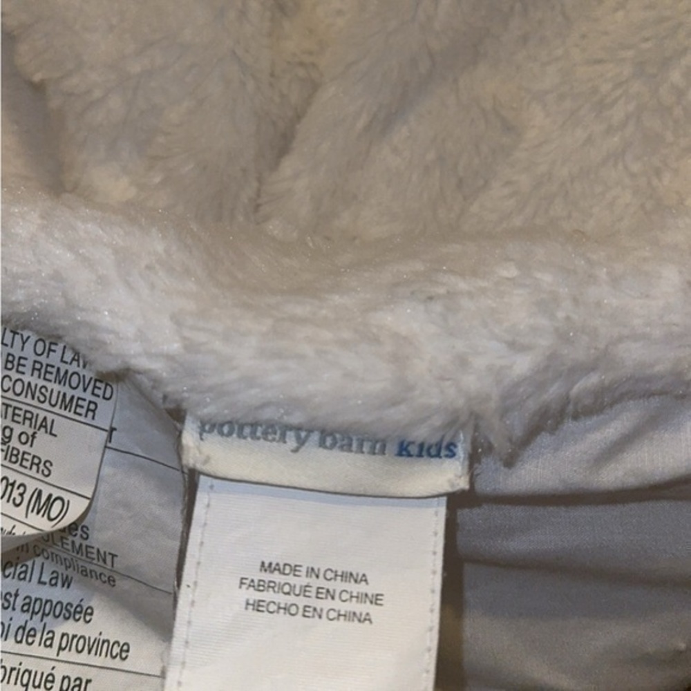 Pottery Barn Kids Lamb Critter Plush Play Mat 26” x 34” - Picture 4 of 7